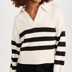 Pistola Denim | Arlo Sweater | Midnight Creme Stripe | Size M